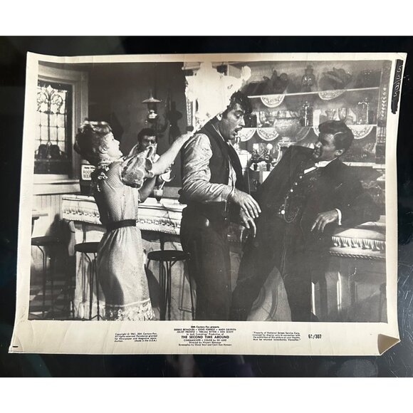 Vintage Debbie Reynolds The Second Time Around 1961 Ken Scott Steve Forrest Phot - Picture 2 of 16